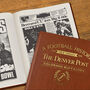 Colorado Buffaloes College Football Personalised Gift Newspaper History Book, thumbnail 6 of 12