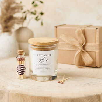 Personalised Birthday Gift Candle With Name, 2 of 4