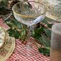 Pair Of Gold Rimmed Vintage Style Champagne Glasses, thumbnail 7 of 12