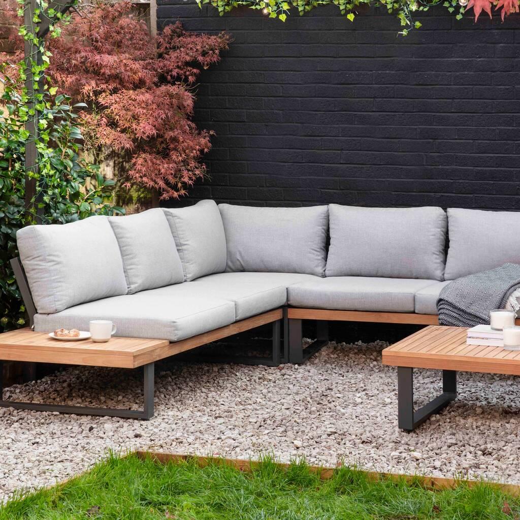 Outdoor Corner Sofa Set By The Forest & Co | notonthehighstreet.com