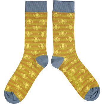 Men's Organic Cotton Animal Socks, 2 of 12