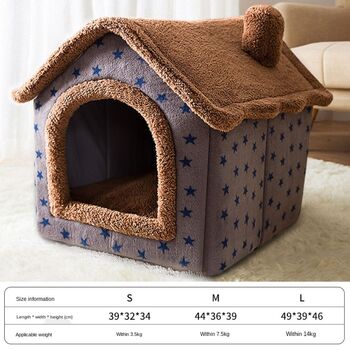 Small Pet House Bed, 4 of 5