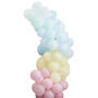 Mixed Pastels Balloon Arch Kit, thumbnail 2 of 3