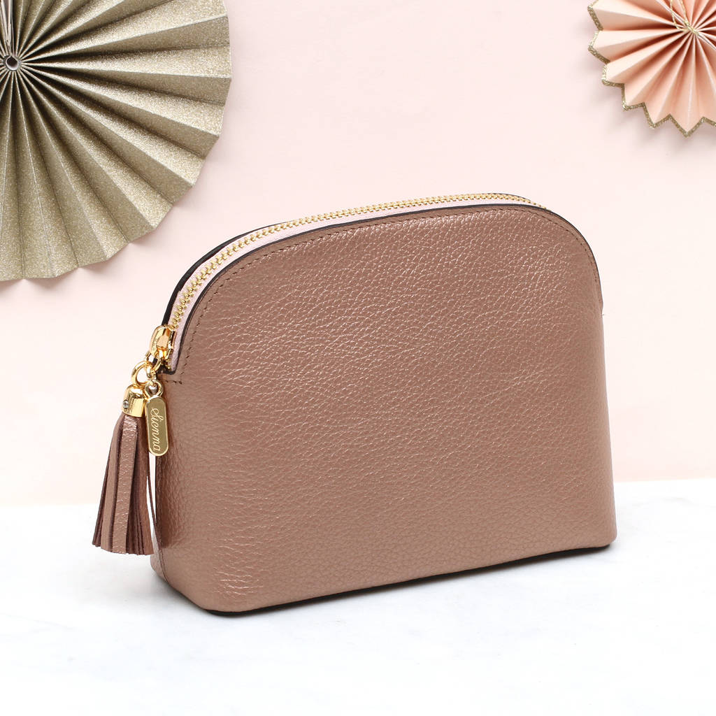 rose gold dance bag