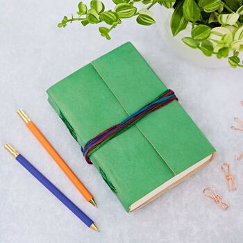 Personalised Distressed Three String Leather Journals, 7 of 12