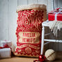 The Cotton Lined Rowland Personalised Christmas Sack, thumbnail 1 of 3