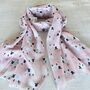 Pink Sheep Print Scarf, thumbnail 2 of 5