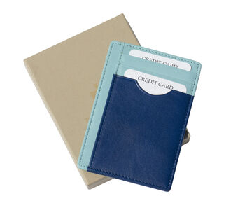 Slim Leather Card Wallet For Women Colourful Wallet Gift Boxed, 2 of 12