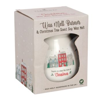 No Place Like Home Ceramic Wax Melt Burner Gift Set, 5 of 5