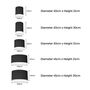 Pom Pom Trim Drum Lampshade 100's Of Colours, thumbnail 11 of 12
