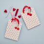 Rococo Cherries Party Bags Pack Of Four, thumbnail 3 of 3