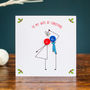 'To My Wife At Christmas' Button Card, thumbnail 3 of 5