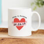 Five Years Down Anniversary Mug, thumbnail 2 of 3