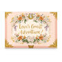 Love's Great Adventure Wedding Music Box Card, thumbnail 3 of 5