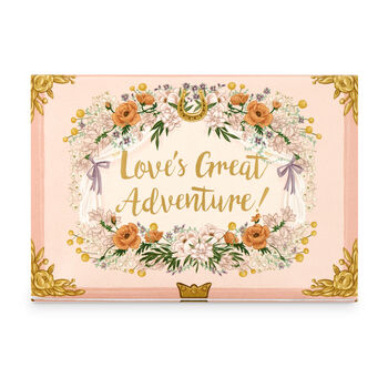 Love's Great Adventure Wedding Music Box Card, 3 of 5