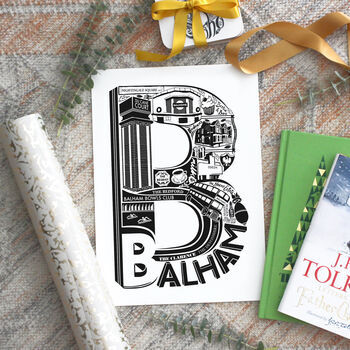 Best Of Balham Art Print, 3 of 3