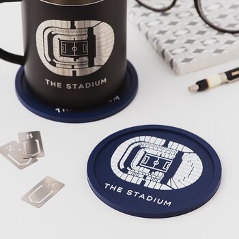 Football Stadium Pvc Coaster + Optional Matching Engraved Mug Gift, 11 of 12