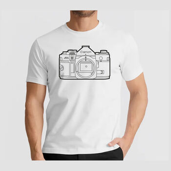 Retro Canon A1 Commemorative T Shirt, 2 of 6
