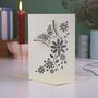 Laser Cut Butterfly Card, thumbnail 7 of 8