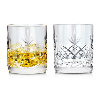 Lead Crystal Whisky Glass – Set Of Two, 3 of 6