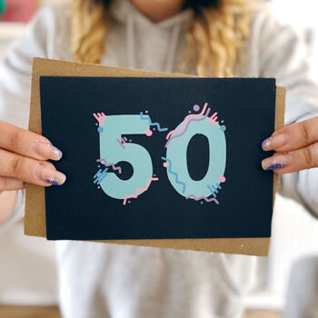 50 Birthday Card, 4 of 5