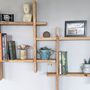 Reclaimed Wooden Wall Mounted Display Shelf, thumbnail 6 of 8