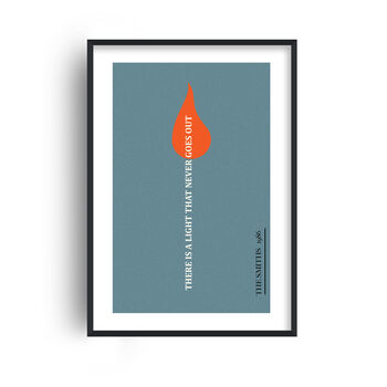 There Is A Light That Never Goes Out Giclée Art Print, 4 of 4