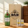 Best Dad Gin Gift Set With Custom Lid, thumbnail 3 of 10
