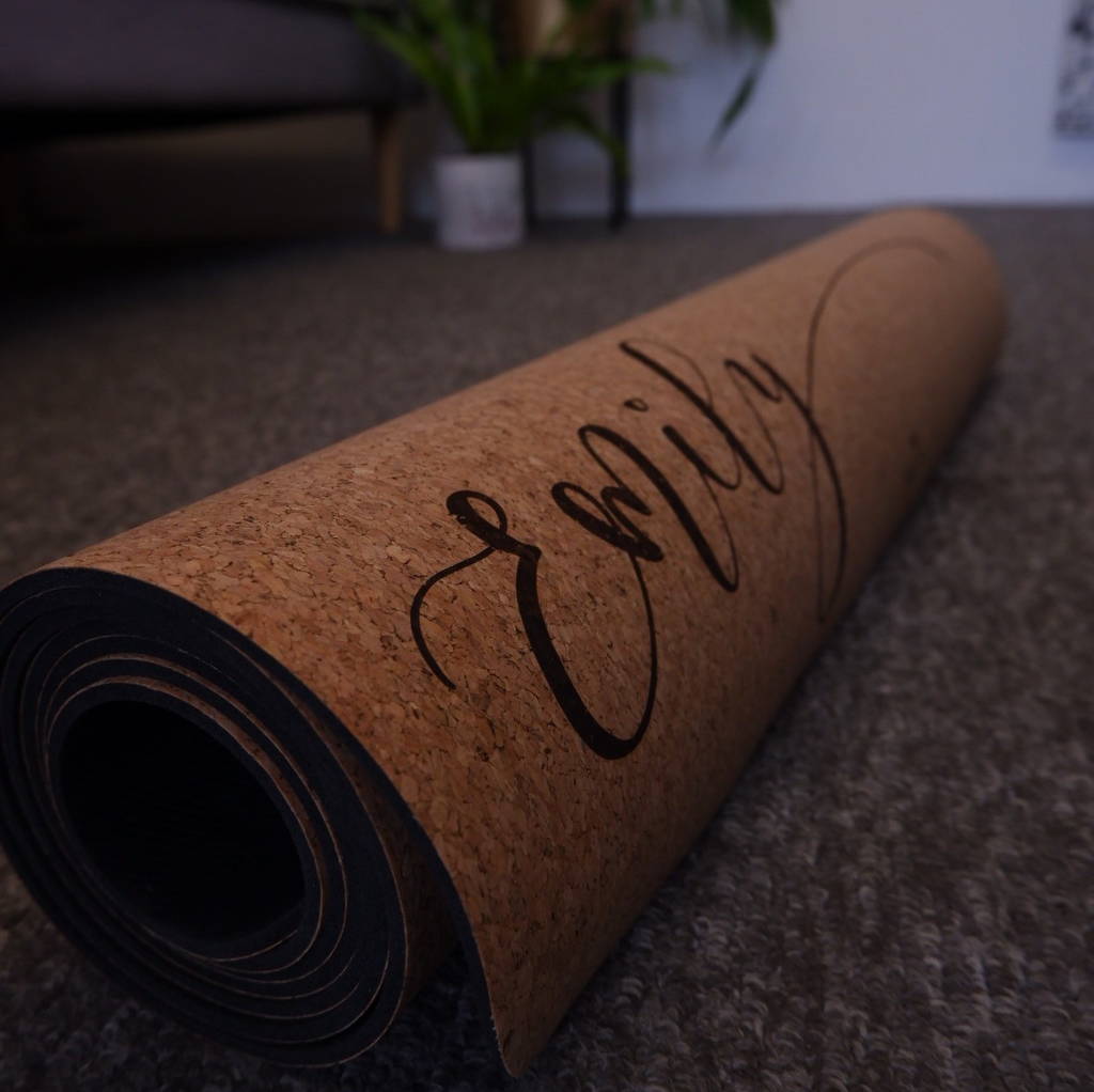 Eco Friendly Cork Yoga Mat By Polly Me Notonthehighstreet Com