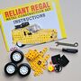 Reliant Regal Metal Construction Set, thumbnail 1 of 4