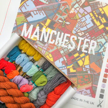 Manchester City Map Tapestry Kit, 6 of 8