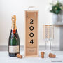 Personalised Year Birthday Bottle Box, thumbnail 5 of 12