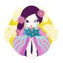 Make Your Own Glitter Art Sequin Craft Kit Onnanoko, thumbnail 3 of 6