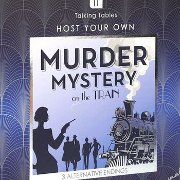 Murder Mystery Train Experience Party Kit Christmas Game, 3 of 5