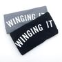 Ladies 'Winging It' Slounge Sweatshirt, thumbnail 3 of 7