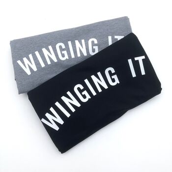 Ladies 'Winging It' Slounge Sweatshirt, 3 of 7