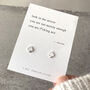 Poetic Ace Of Spades Earrings. You Are F*Cking Ace, thumbnail 1 of 5