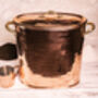 Large Solid Copper Storage Box Set, thumbnail 2 of 5