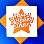 Star Personalised Birthday Card, thumbnail 2 of 4