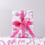Heart Pattern Recycled Valentine's Day Wrapping Paper, thumbnail 4 of 12