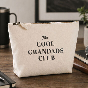 Cool Dad Wash Bag 100% Cotton, 10 of 12