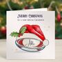 Personalised Rugby Christmas Card, thumbnail 1 of 3