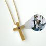 Personalised Projection Photo Jewellery Cross Pendant, thumbnail 6 of 6