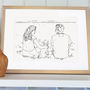 Personalised Family Sketch, thumbnail 9 of 12