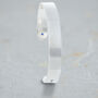 Personalised Silver And Sapphire Ladies Bangle, thumbnail 1 of 7