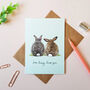 'Some Bunny Loves You' Greetings Card, thumbnail 1 of 2