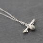 Sterling Silver Bumble Bee Necklace, thumbnail 6 of 6