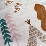 Camping Adventure Tepee Children's Wall Hanging, thumbnail 6 of 6