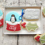 Personalised Snowglobe Christmas Cookie Letterbox Gift, thumbnail 1 of 5