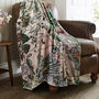 Luxury Out Of Time Fleece Supersoft Textured Throw, thumbnail 1 of 3